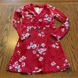 Tea collection cherry blossom red dress 6